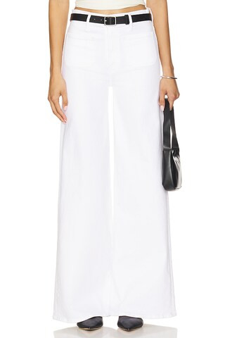MOTHER The Patch Pocket Undercover Sneak Jeans in Fairest Of Them All from Revolve.com | Revolve Clothing (Global)