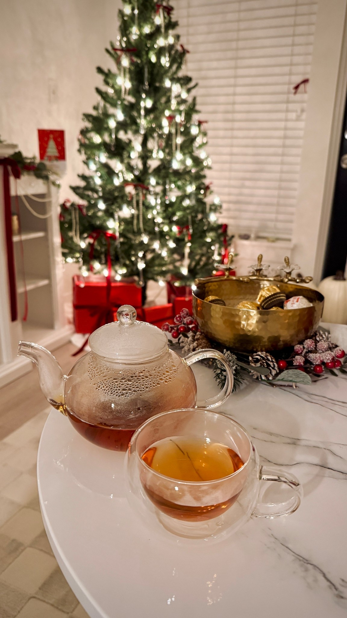This beautiful borosilicate glass teapot and cup elevate tea-time even when it’s me-time ☃️🫖☕️ 

#LTKselfcare #LTKHome #LTKdayinmylife