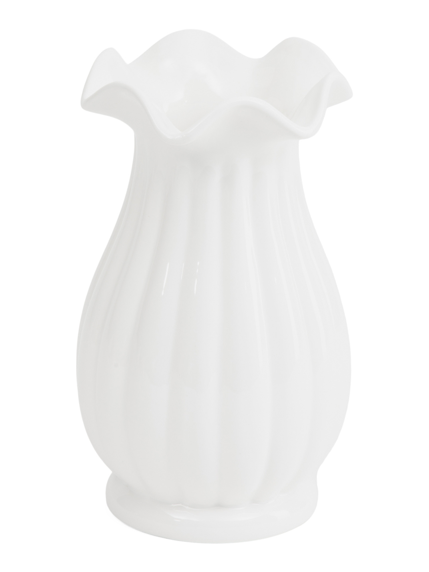 6x10 Fluted Vase | TJ Maxx