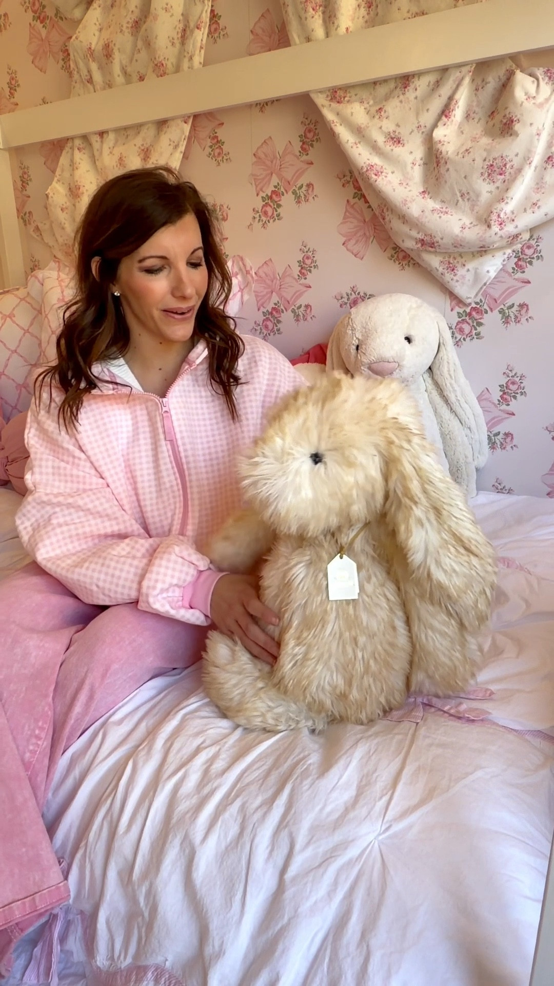 The softest plush bunny I ever did see 

#LTKSeasonal #LTKFindsUnder100 #LTKKids