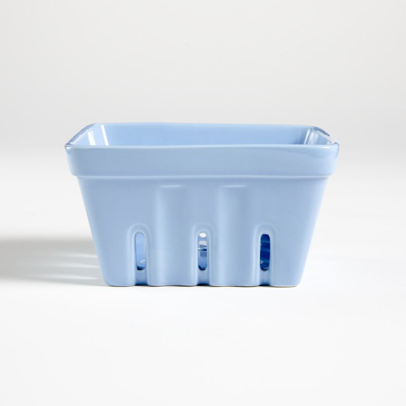 Blue Berry Basket Colander + Reviews | Crate & Barrel | Crate & Barrel