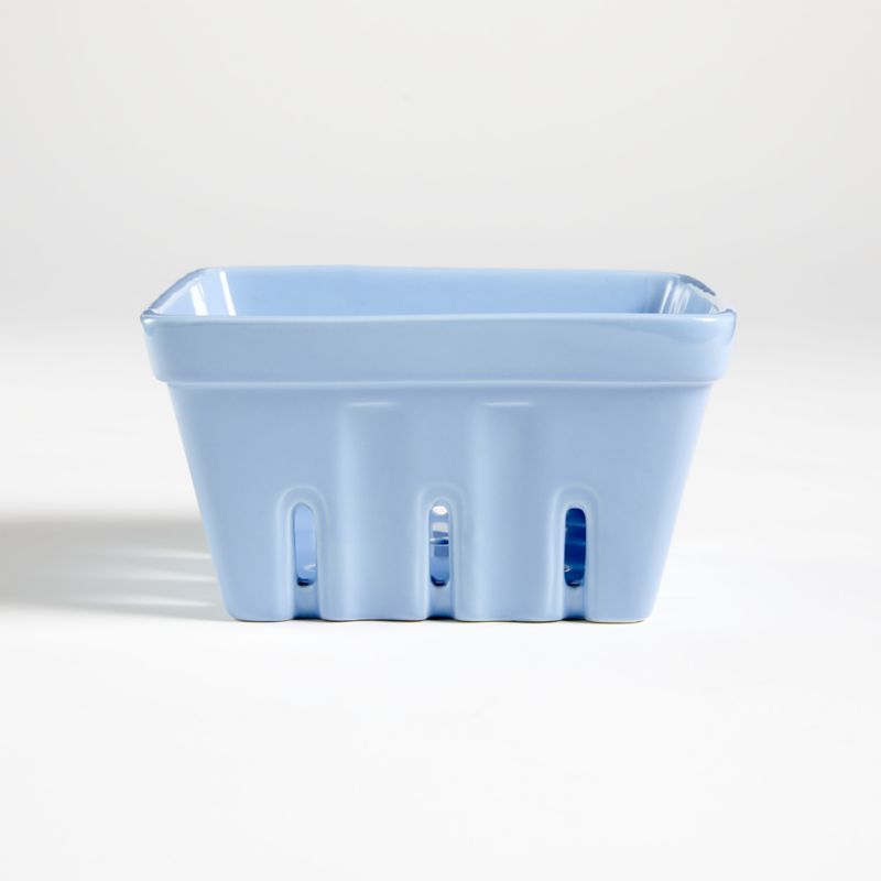 Blue Berry Box Colander + Reviews | Crate and Barrel | Crate & Barrel