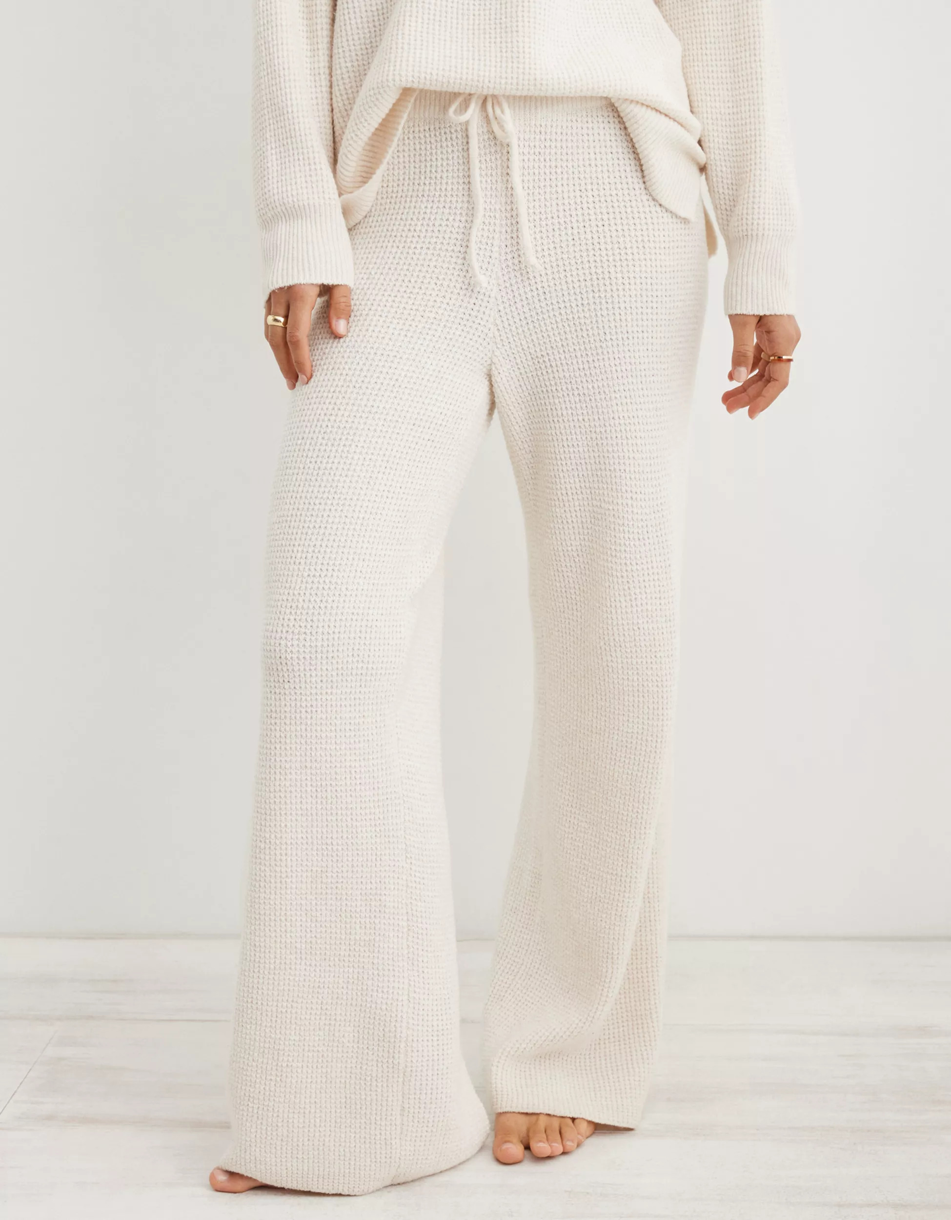 Aerie CozyUp Waffle Skater Pant | American Eagle Outfitters (US & CA)