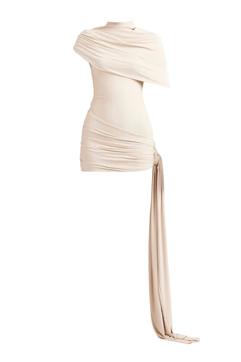 COLLETE MINI DRESS IN IVORY | Deme By Gabriella | CULT MIA | CULT MIA UK LTD