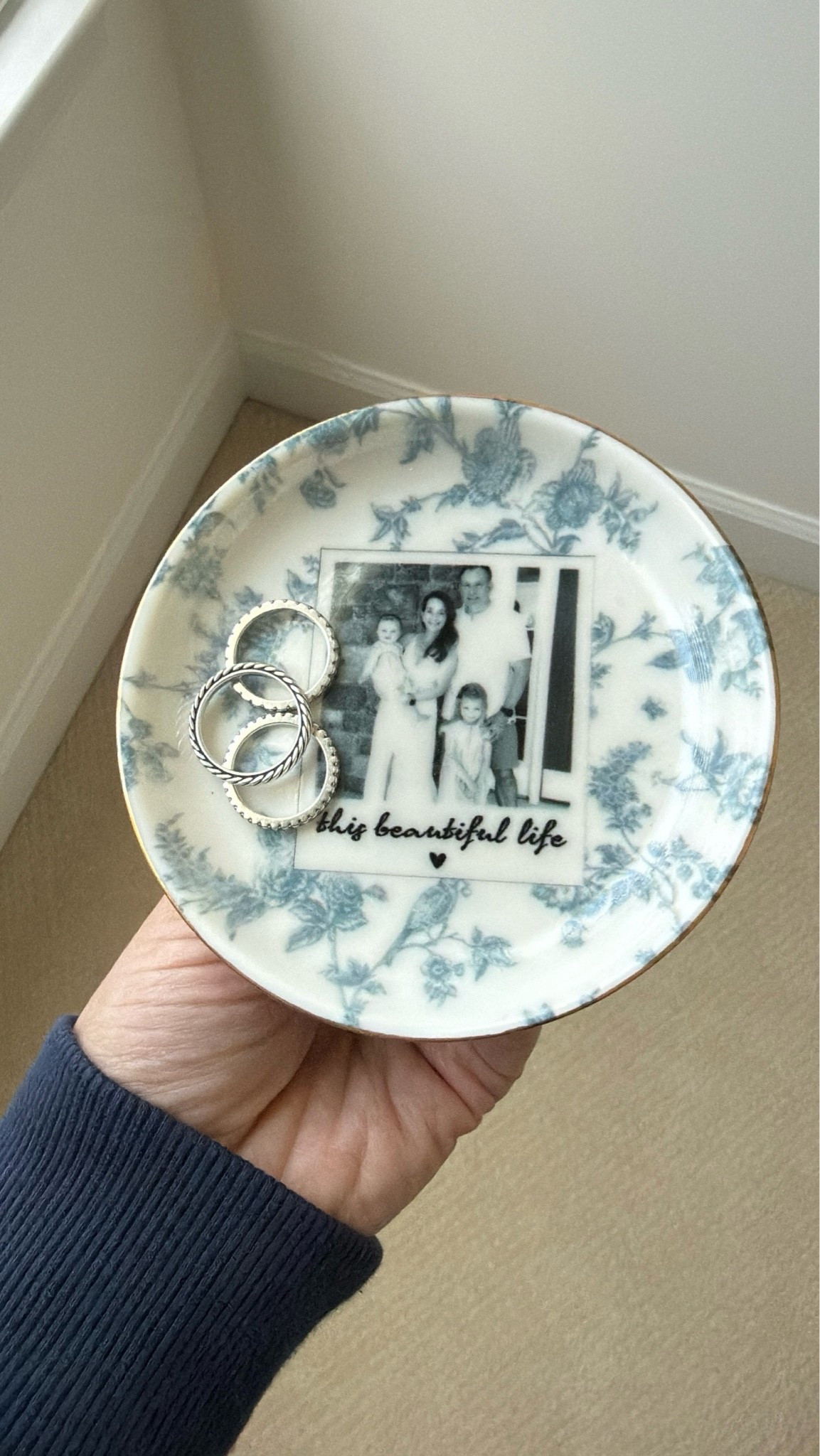 Personalized jewelry dish 
Gift idea