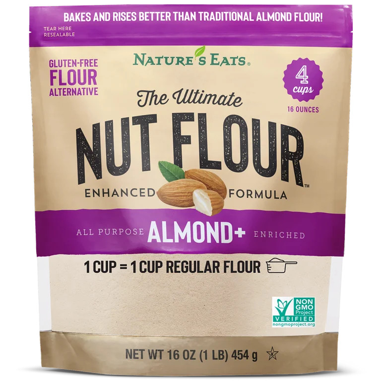 Nature's Eats Almond Flour Plus, Almond +, 16oz | Walmart (US)