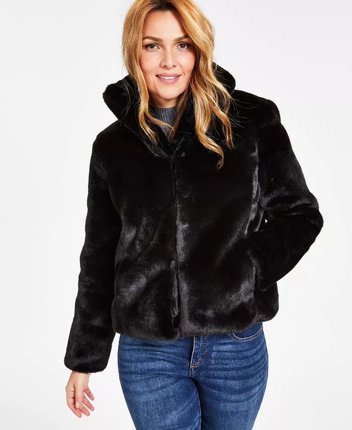 Women's Faux-Fur Jacket, Created for Macy's | Macy's