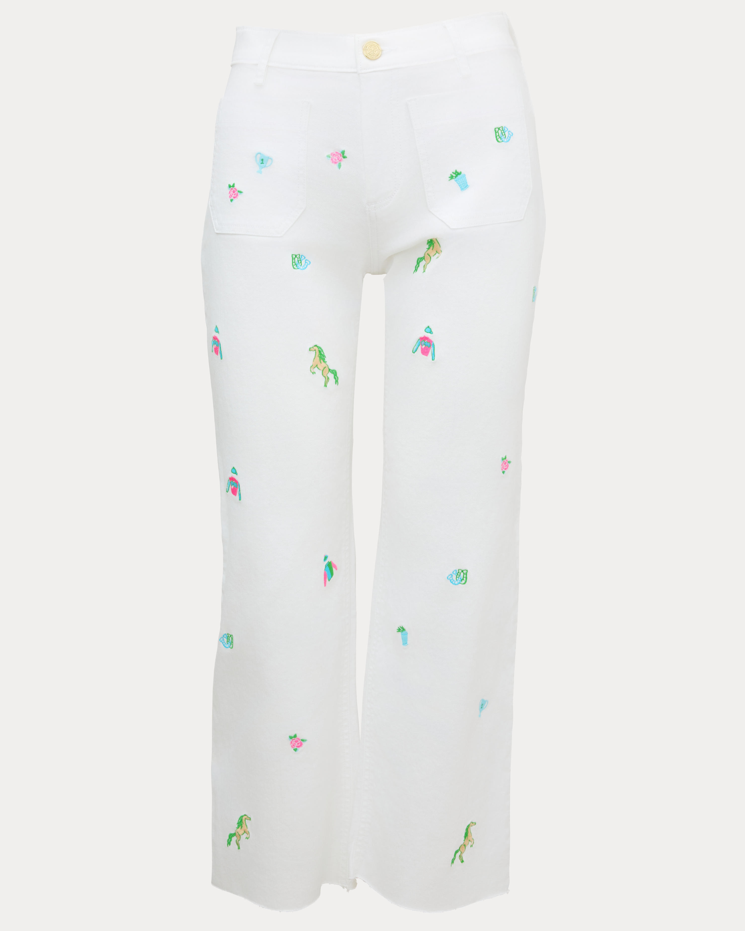 27" Harleen High Rise Crop Jean | Lilly Pulitzer