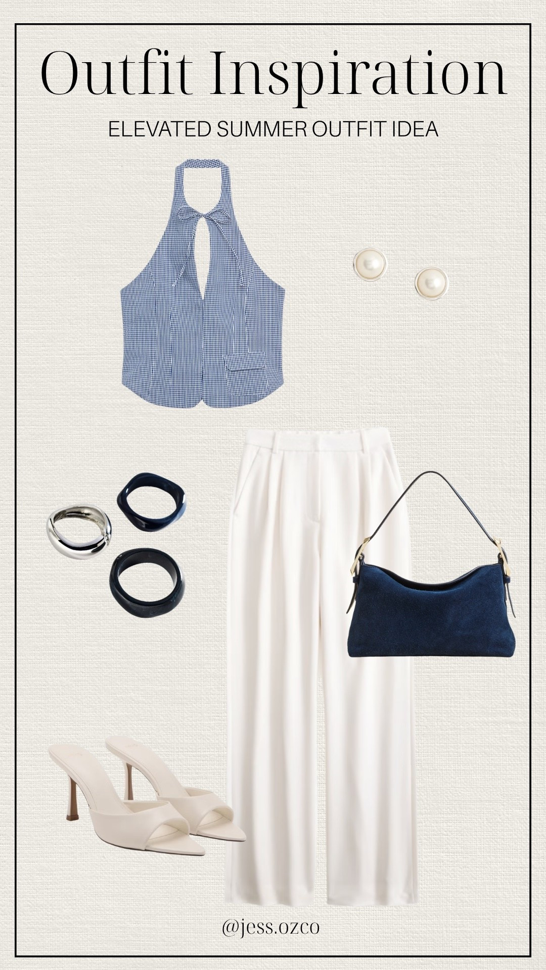 Elevated Summer outfit idea with white trousers!

This blue gingham halter top pairs perfectly with the white Abercrombie trousers!

Trouser style, elevated style, Abercrombie sloane trousers, Spring fashion, white pants outfit

#LTKSaleAlert #LTKSeasonal #LTKgrwm