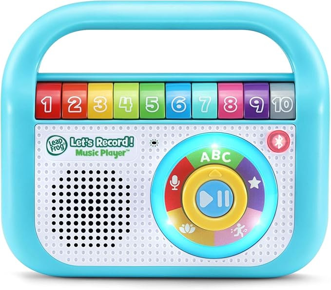 LeapFrog Let’s Record! Music Player, Teal | Amazon (US)