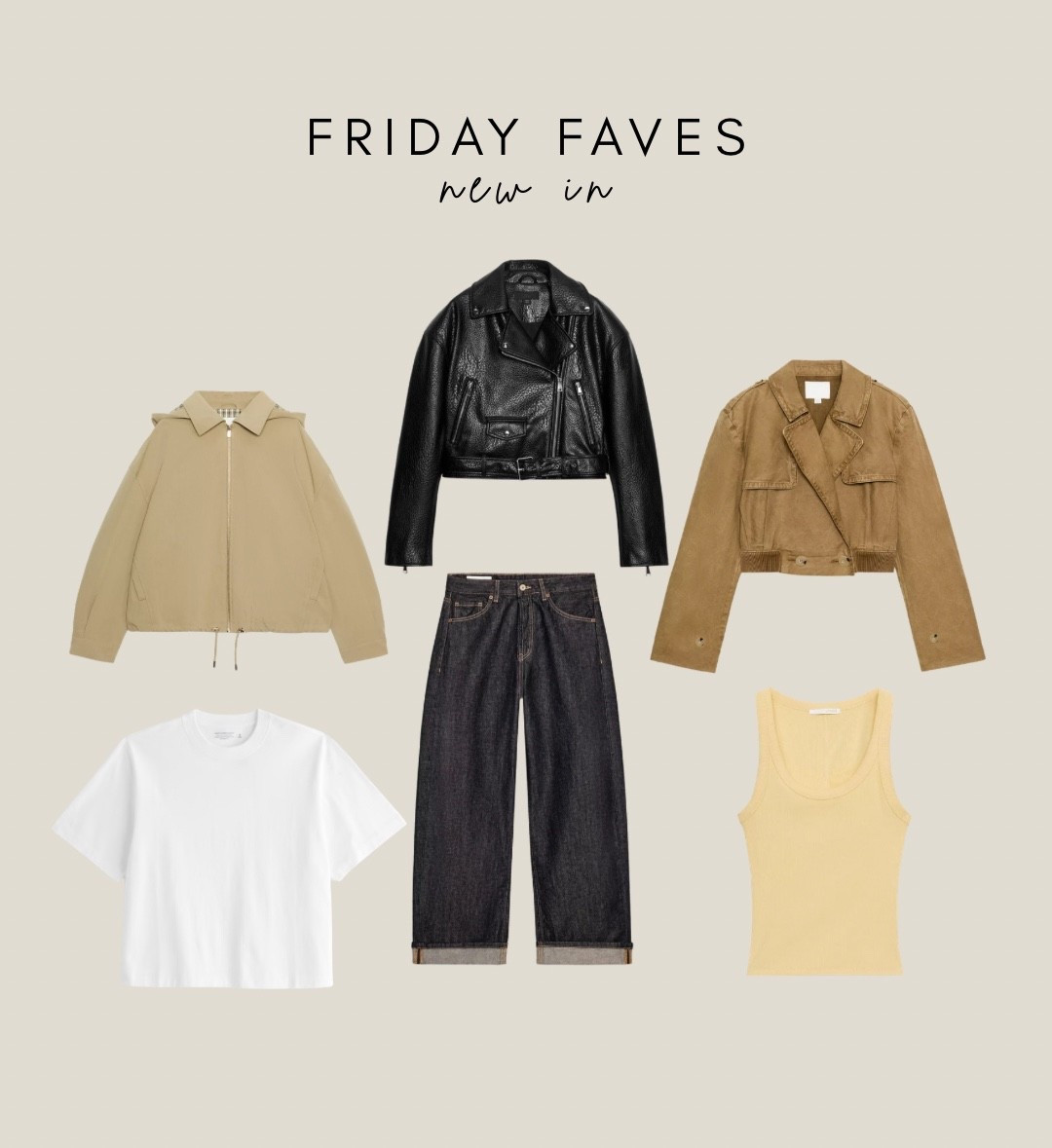 Friday Faves 🤍🤍 

#LTKeurope #LTKspring #LTKjeans