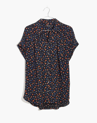 Central Drapey Shirt in Prairie Posies | Madewell