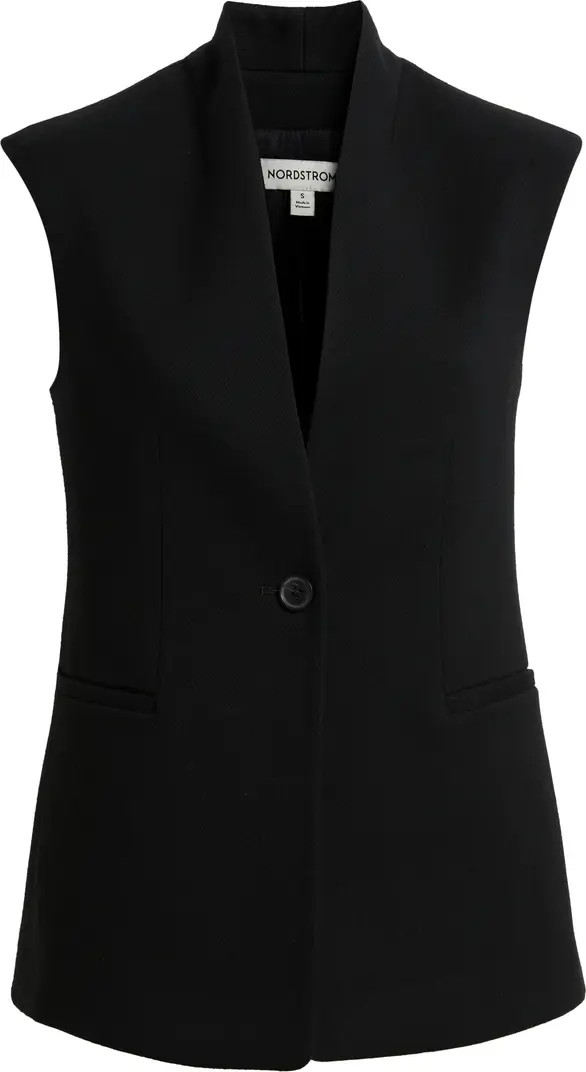 One-Button Vest | Nordstrom