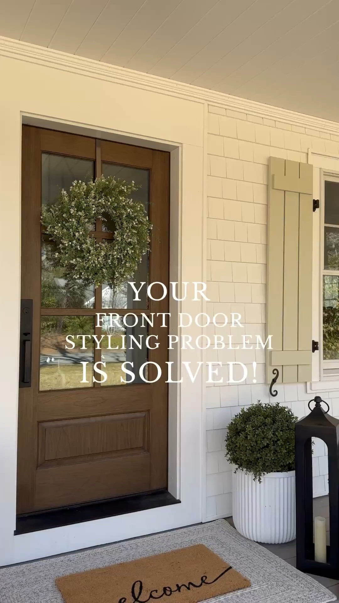 Lots of these porch and patio picks are on sale for Prime Day! This faux wreath has been a consistent top seller (and I can confirm it looks so real!) 🌿🤍

#LTKHome #LTKSaleAlert