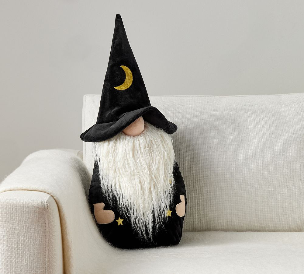 Velvet Wizard Shaped Pillow | Pottery Barn (US)