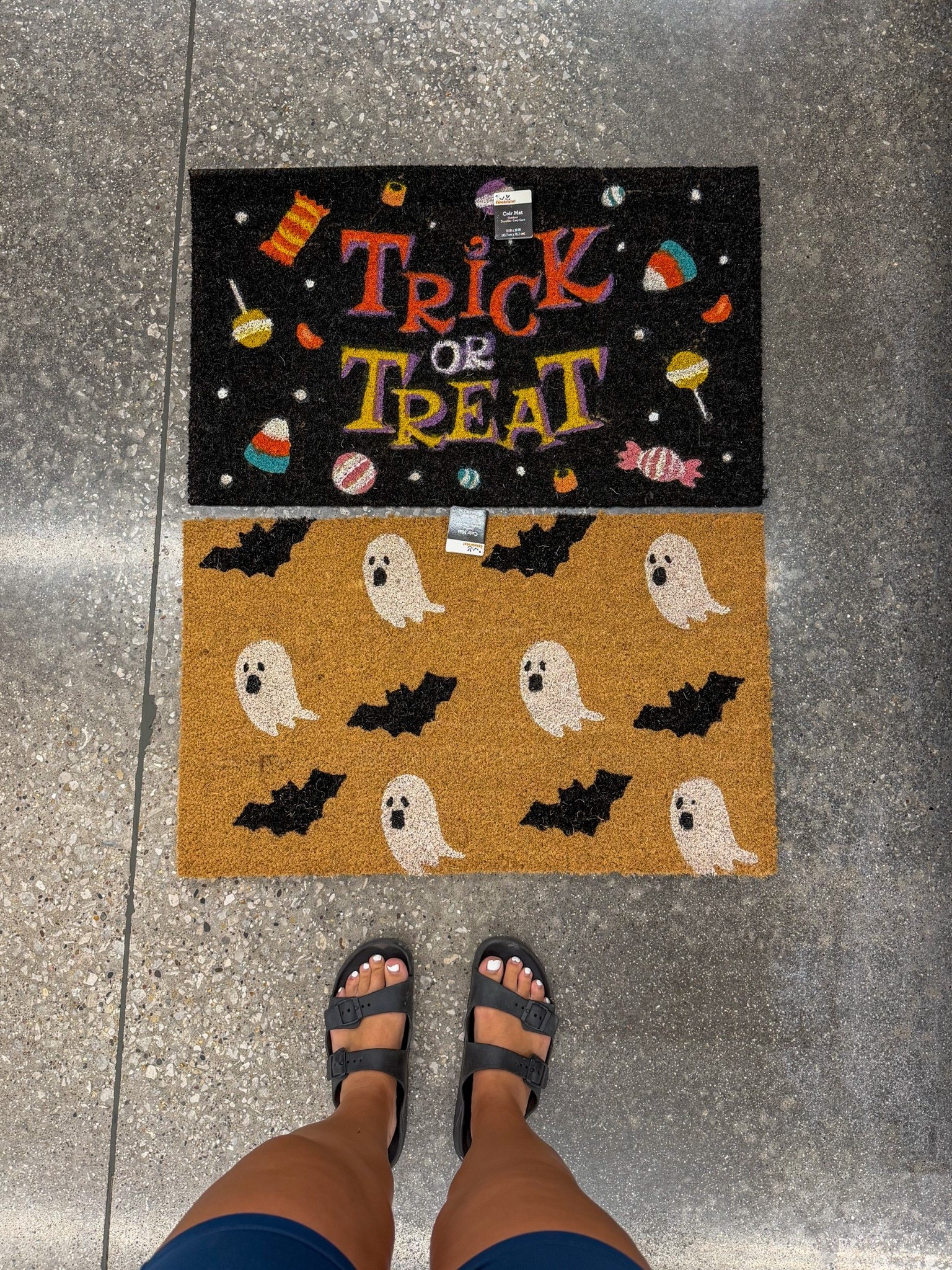 I had to grab the ghost & bat mat! 🤩

#walmart

#LTKSeasonal #LTKHome