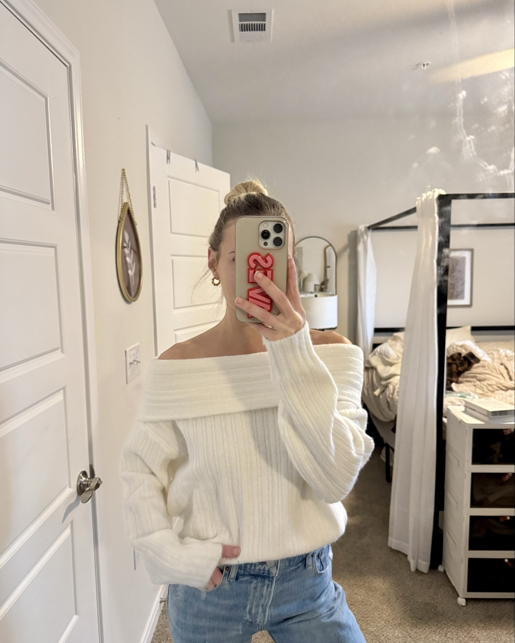 12TH TRIBE MY FAV SWEATER — 40% OFF SITEWIDE FOR CYBER MONDAY ‼️ their biggest sale of the year! 

Wearing size S in this Pamela Ivory off the shoulder sweater. My FAV TOP for winter! 
#sponsored #12thtribe #winteroutfit #winterfashion


#LTKSaleAlert #LTKootd #LTKCyberWeek