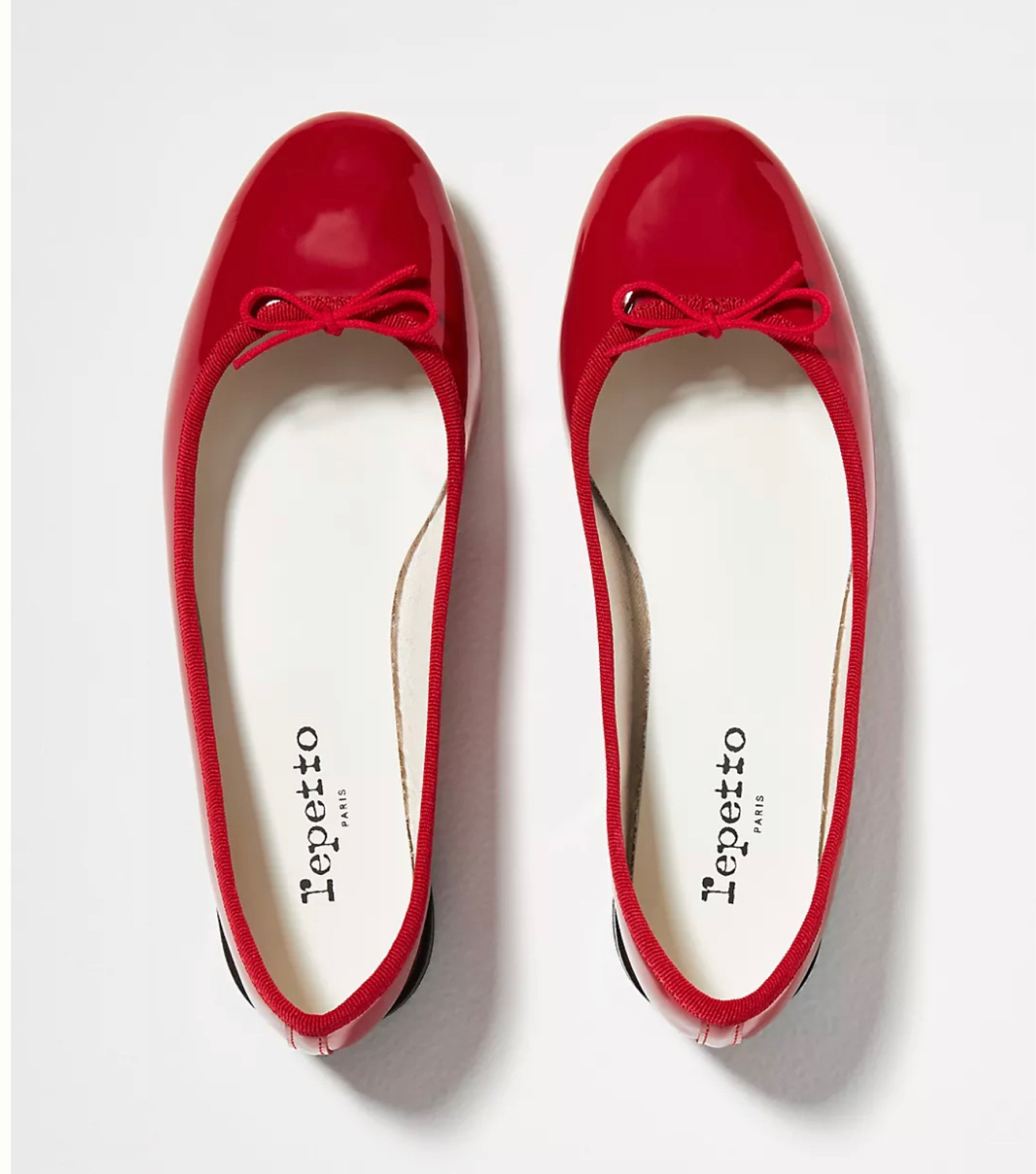 Repetto Red Cendrillon Ballerina Flats