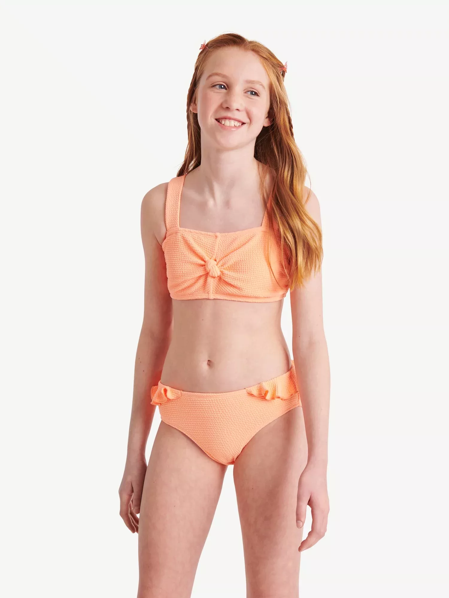 Justice Girls Tropical Bikini Swimsuit, 3-Piece, Sizes 5-18