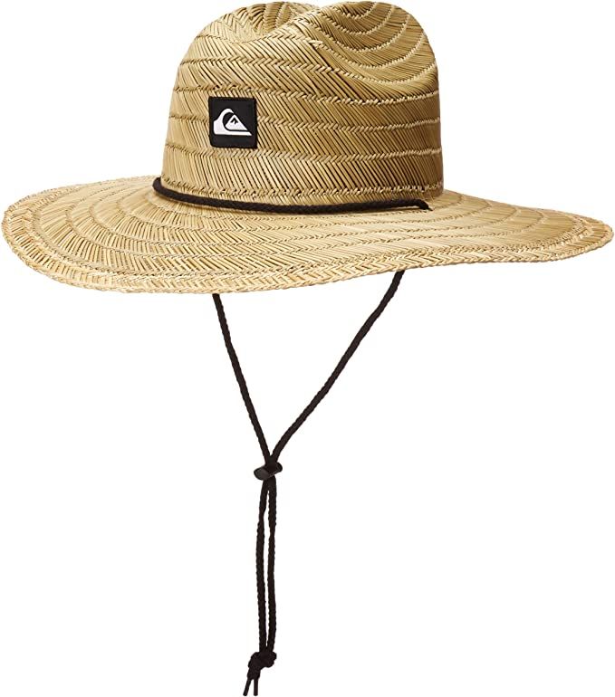 Quiksilver Men's Pierside Lifeguard Beach Sun Straw Hat | Amazon (US)