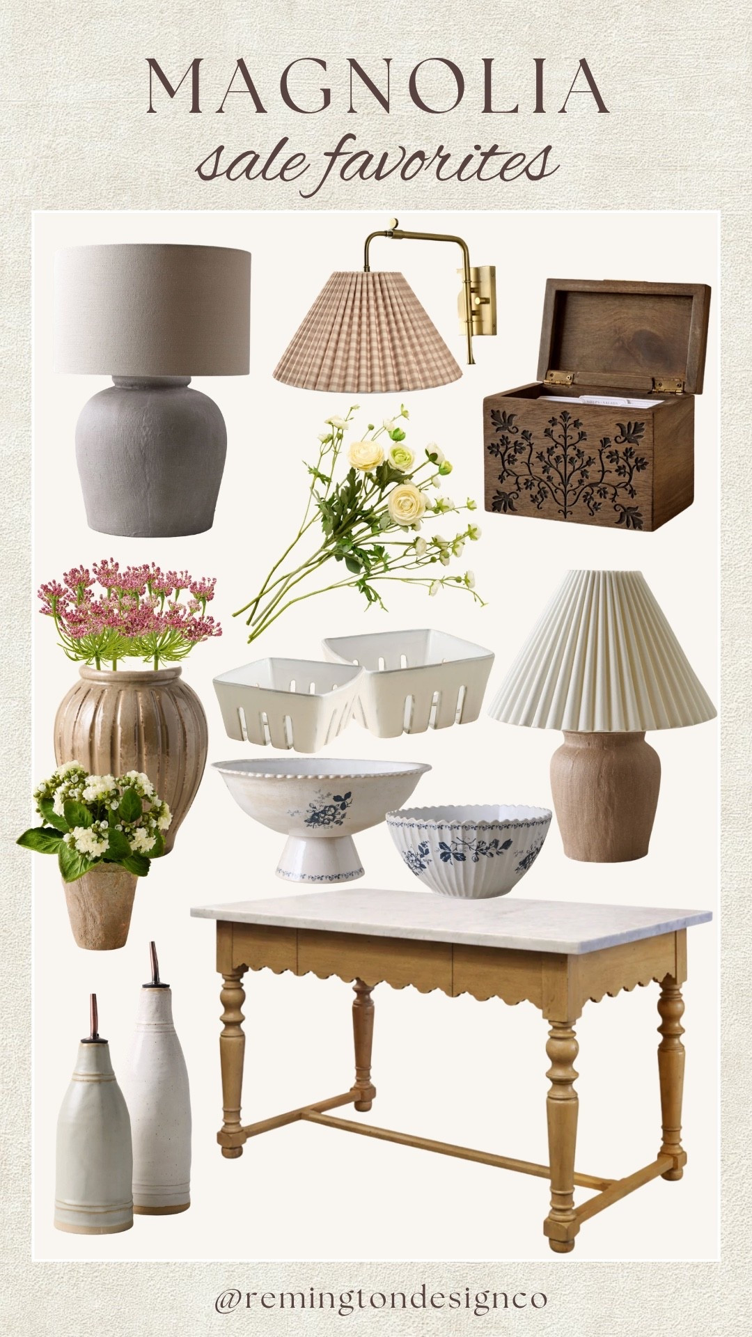 Magnolia sale favorites! 

Summer home decor 
Home refresh 
Interior design 
Spring home decor 
Home accents 

#LTKSeasonal #LTKSaleAlert #LTKHome
