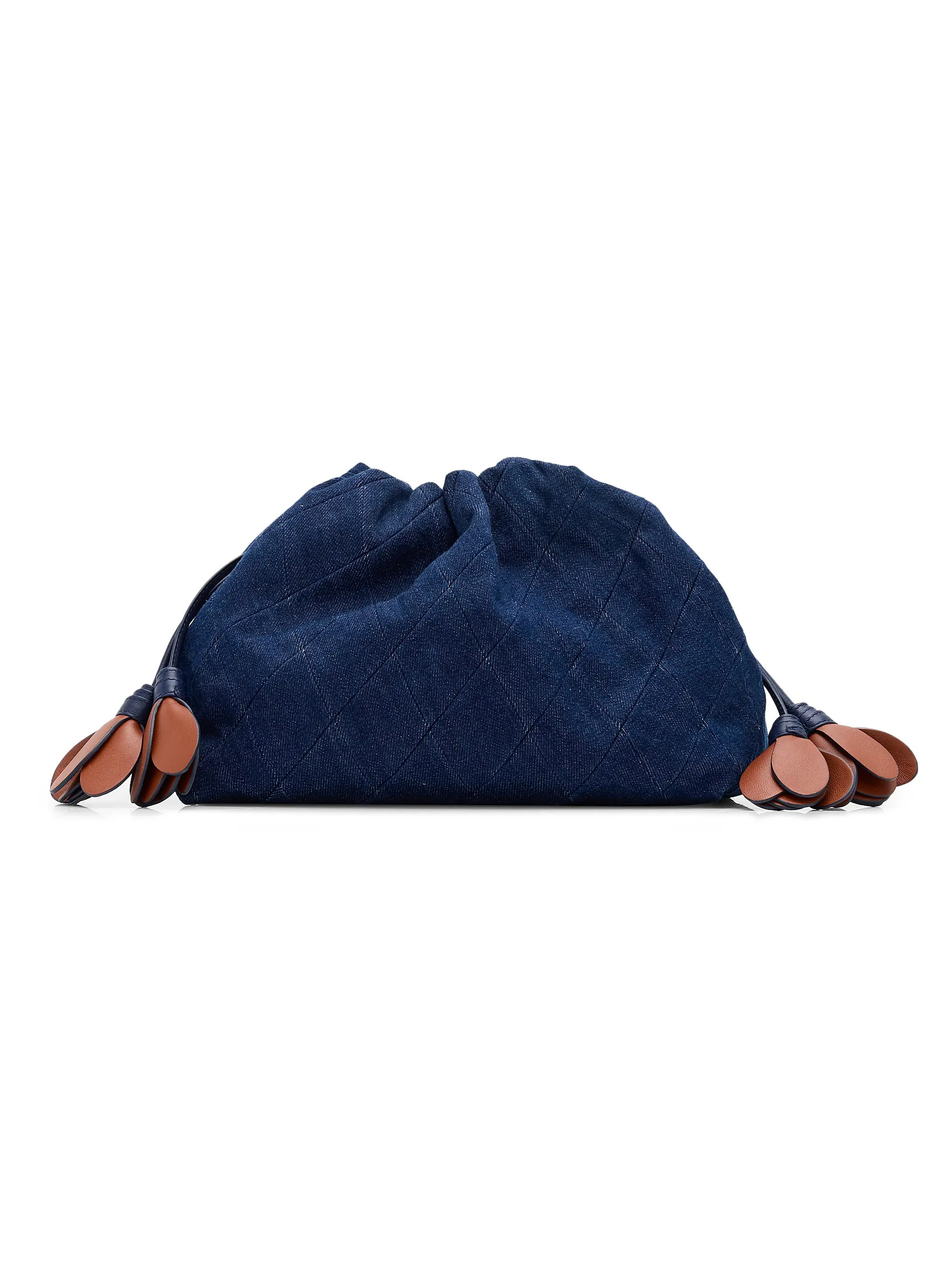 Zimmermann Cloud 91 Medium Denim Clutch | Saks Fifth Avenue | Saks Fifth Avenue