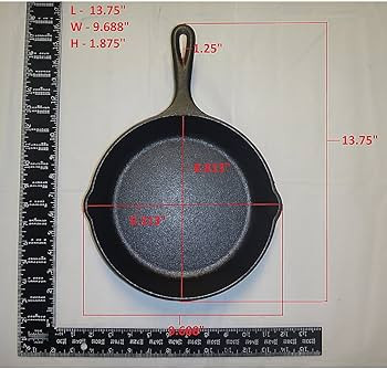 Lodge 9 Inch Cast Iron Pre-Seasoned Skillet – Signature Teardrop Handle - Use in the Oven, on t... | Amazon (US)