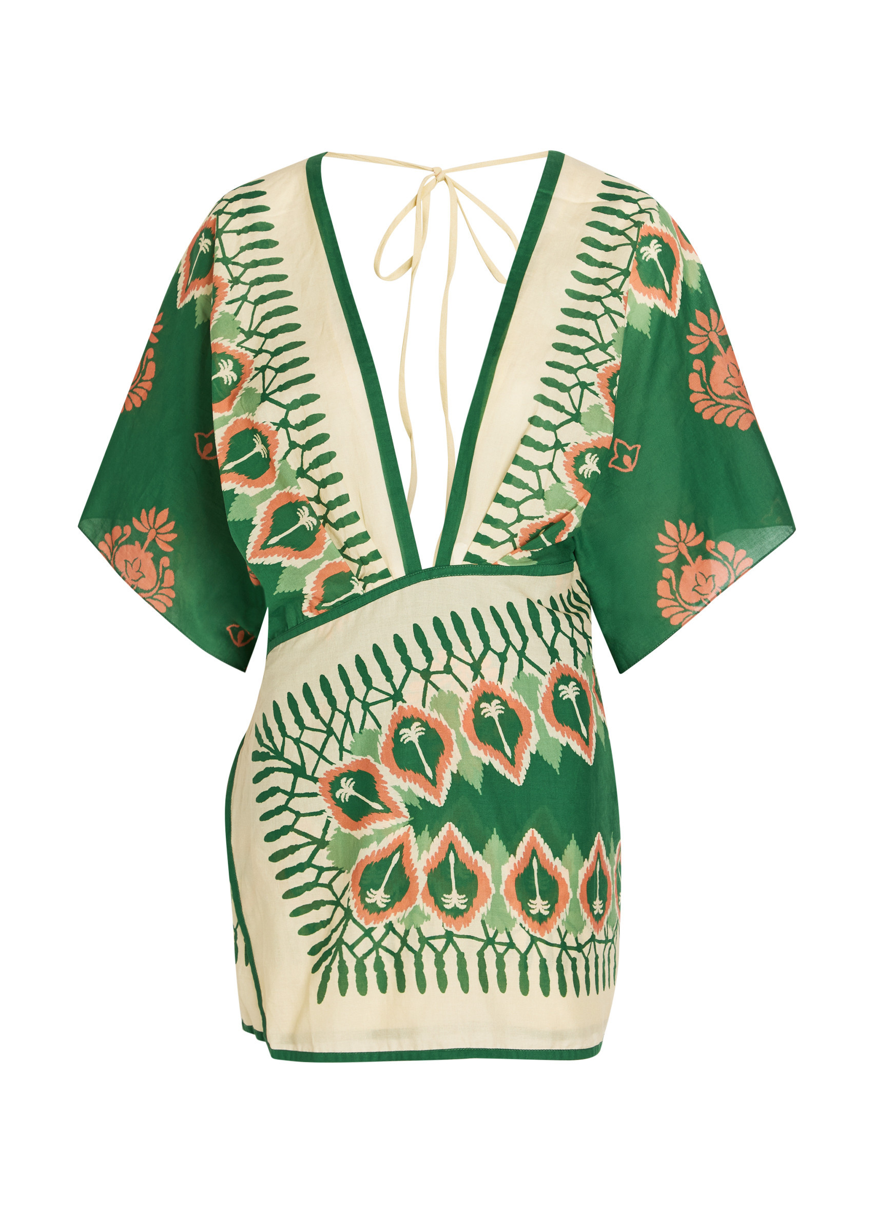 Inundada De Color printed cotton-voile mini dress | Harvey Nichols