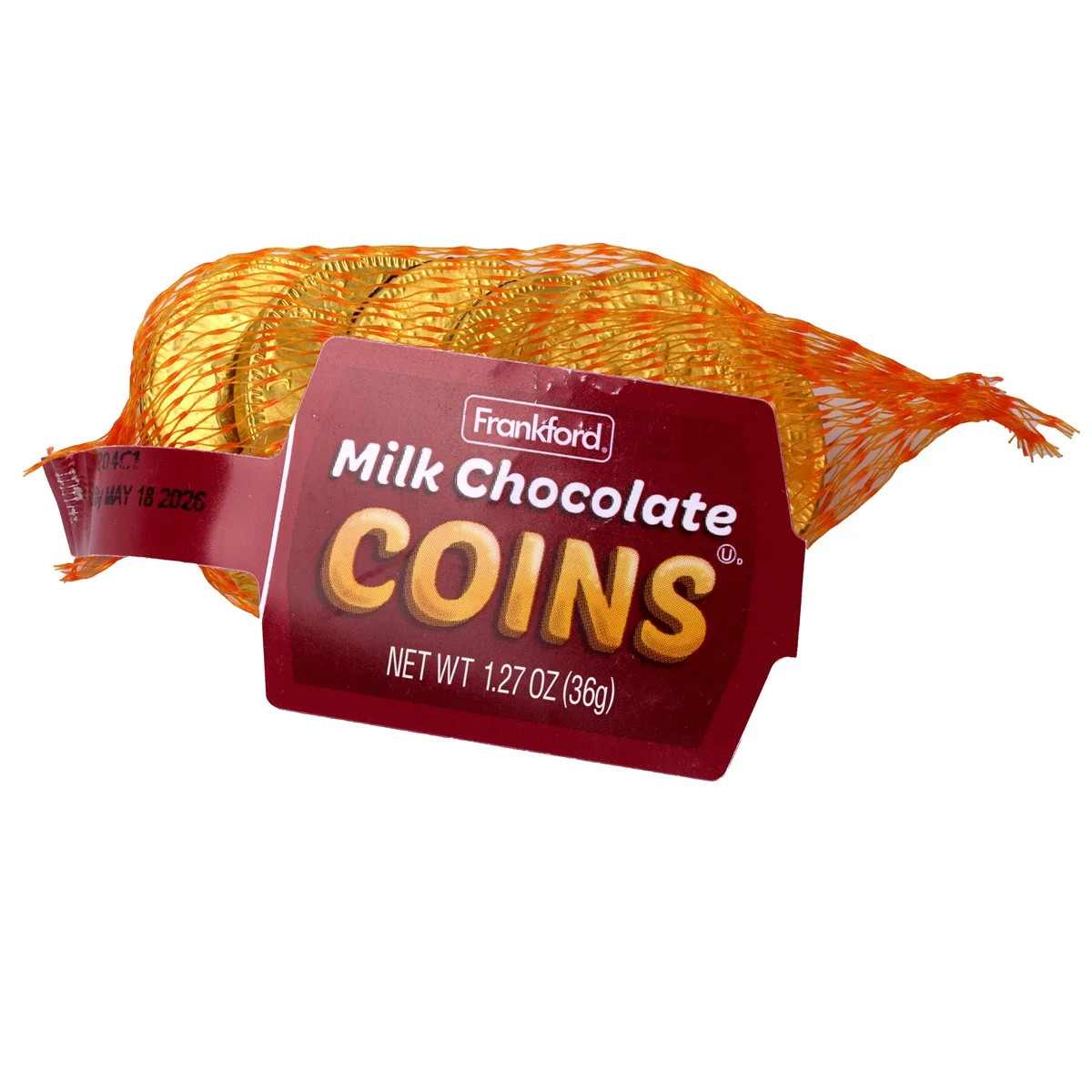 Frankford Milk Chocolate Coins, 1.27 oz Bag | Walmart (US)