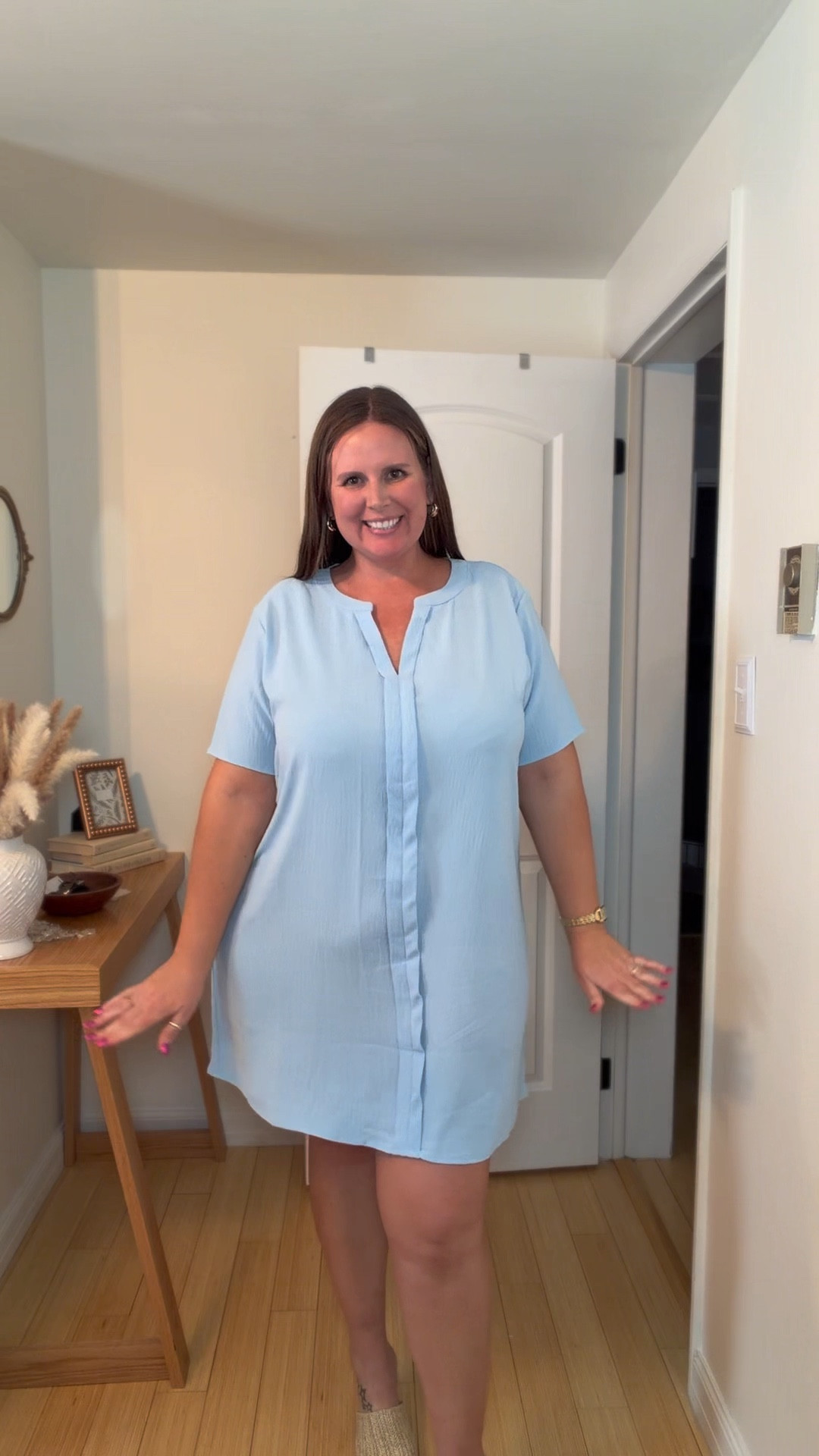 Gorgeous swim cover up! Comes in other colors TTS wearing a 2x 

#swimsuit #swimcoverup #coverup #summerstyle #amazonfinds #amazon #cute #babyblue #swim #plussizeswim #tryon 

#LTKPlusSize #LTKTravel #LTKmomlife