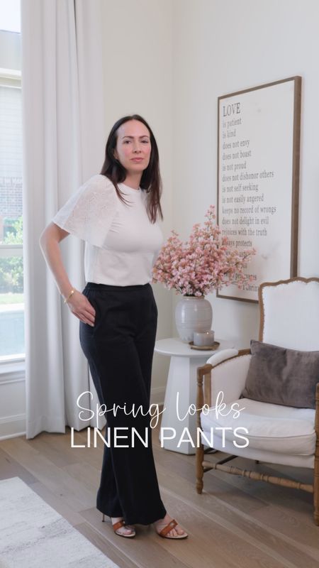Linen pants that easily transition from workwear to happy hour!

C

Target fashion
Linen pants
Linen
Spring Outfitts

#LTKstyletip