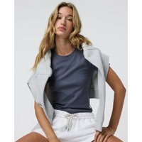 Vuori Pose Fitted T-Shirt | Azure | XXS | Vuori Clothing (US & Canada)