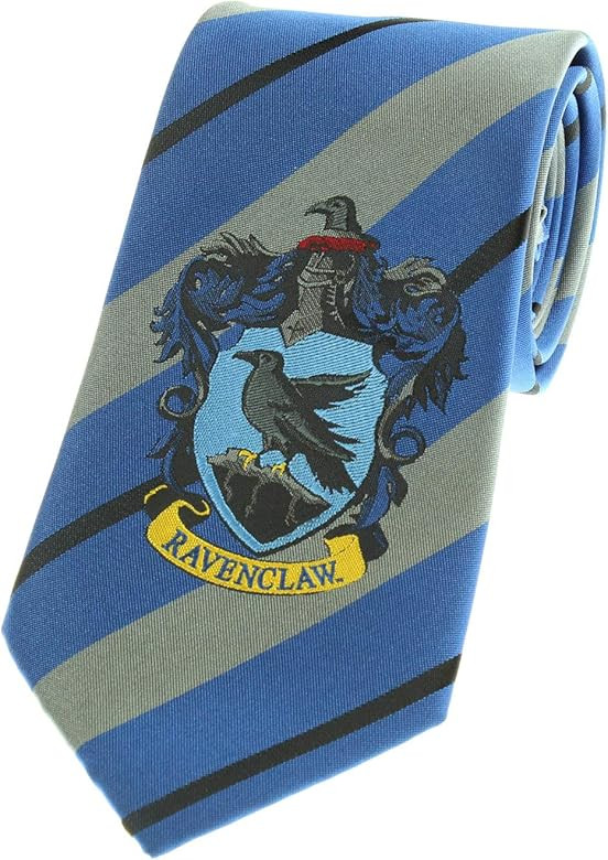 Bioworld Premium Harry Potter Tie Striped House Crest Necktie Neckwear | Amazon (US)