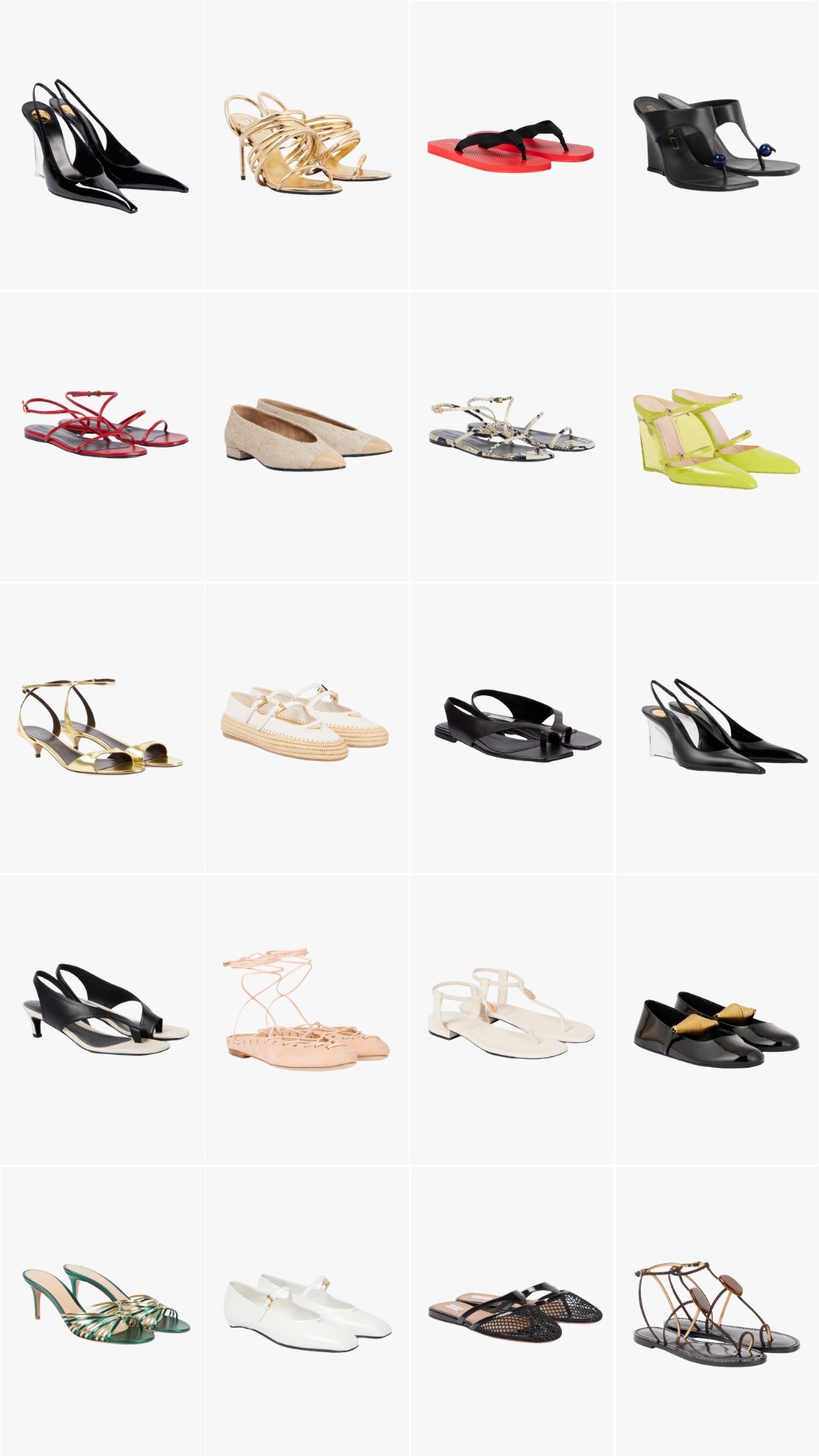 Spring / summer shoes