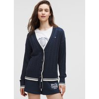 Cotton-Blend Cable-Knit Cardigan | Lululemon (US)