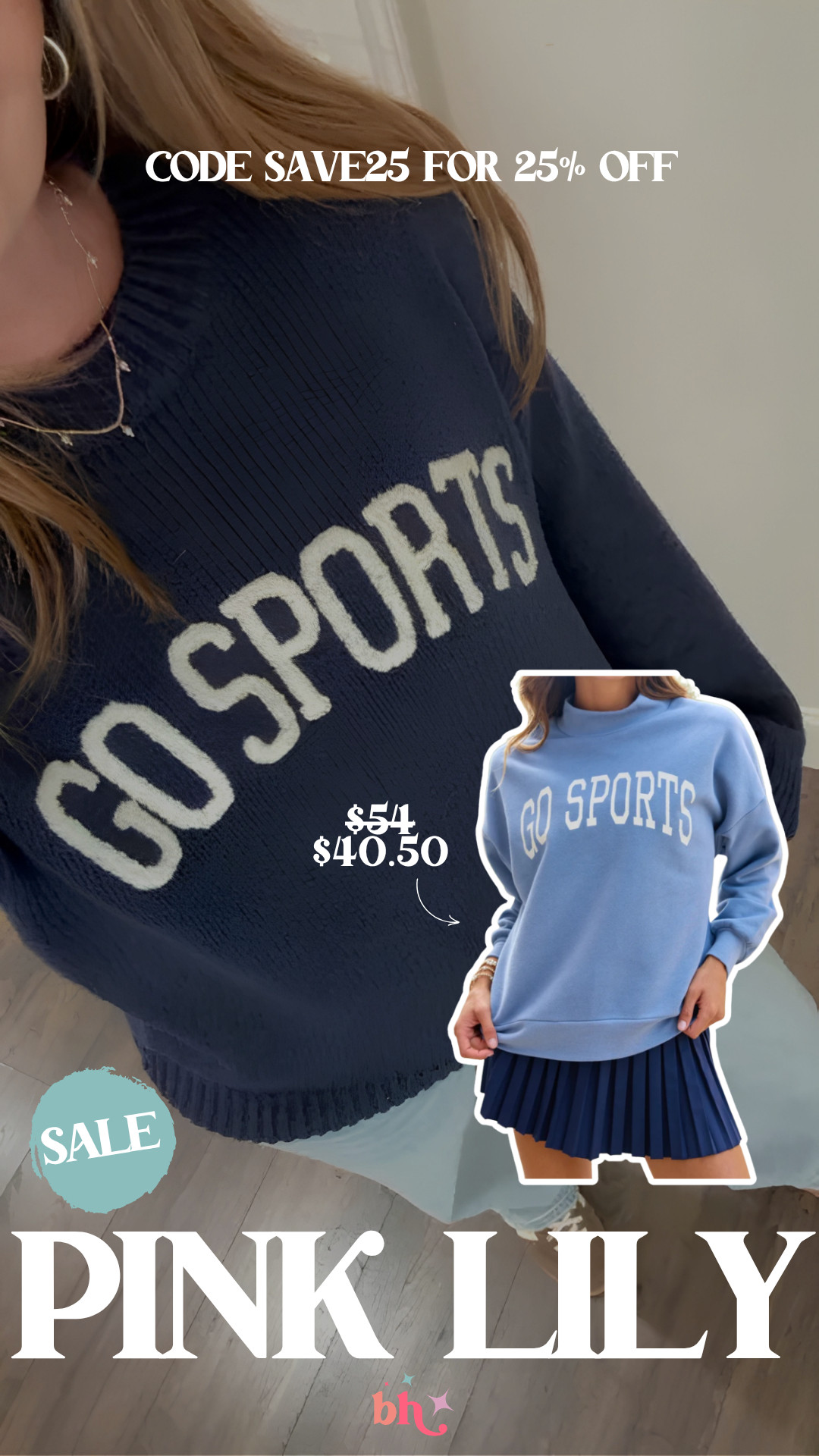The cutest sweaters for game day! 25% off all Pink Lily with code SAVE25

sale alert, graphic tee, pink lily game day, mockneck sweater, britt horton 

 #LTKSeasonal #LTKSaleAlert