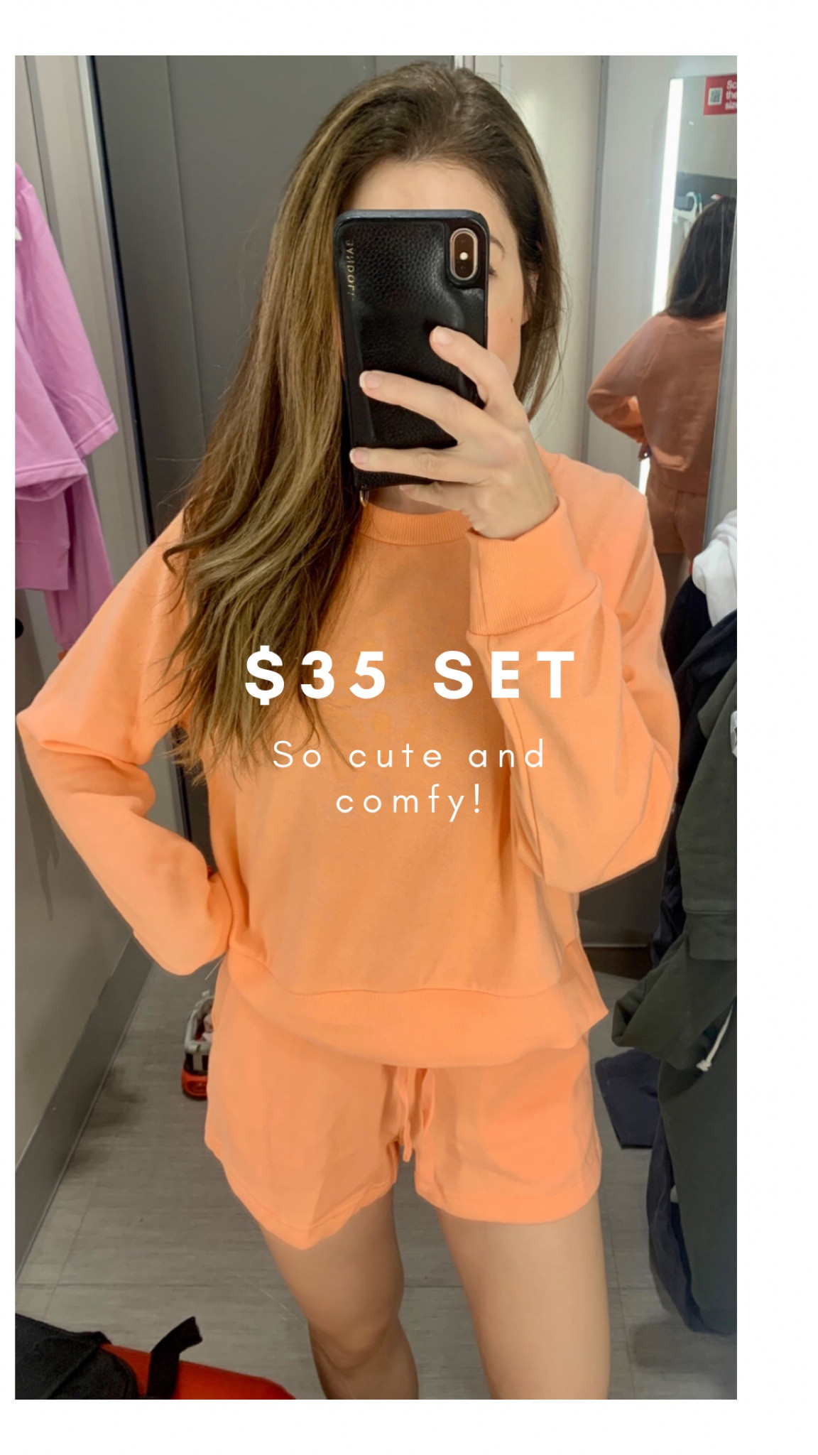 Super cute and comfy lounge set (can buy the shorts and sweatshirt separately). Cozy and love the colors for spring and summer.  Comes in other colors as well. Runs TTS. Wearing an XS in the shorts and a small in the sweatshirt. Also comes with the matching joggers as well 






Tags: lounge set, lounge shorts, pajamas, pjs, summer pjs, spring lounge set, target style, pink purple shorts sweatshirt, pastel trending fashion, ootd, sweat shorts, fleece shorts, crop sweatshirt, cropped sweatshirt, pajama shorts, orange shorts, orange sweatshirt, orange sweater, orange fleece 

#LTKunder50 #LTKsalealert #LTKhome