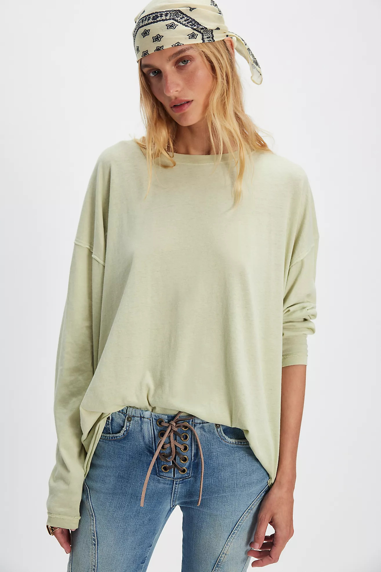 We The Free Nina Long-Sleeve Tee | Free People (Global - UK&FR Excluded)