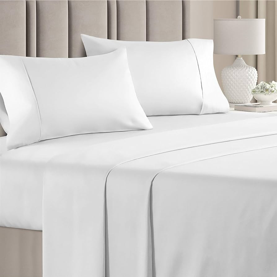 Amazon.com: 1000 Thread Count Sheet Set – 100% Cotton Bed Sheets – Softer Than Egyptian Cotto... | Amazon (US)