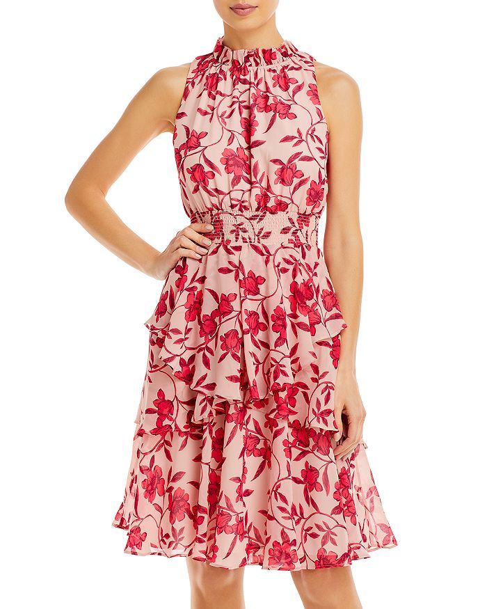 Sleeveless Floral Print Dress | Bloomingdale's (US)