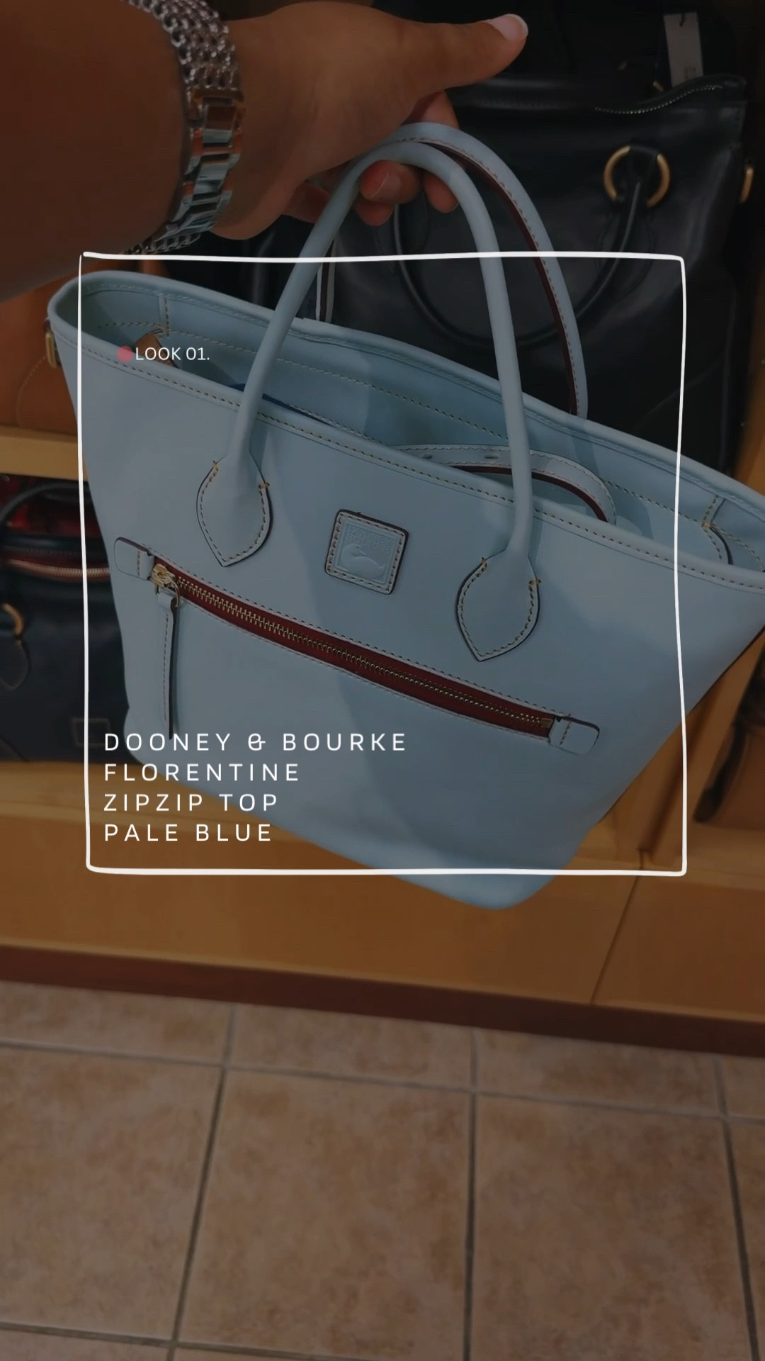 The perfect tote for mom! Pale blue out of stock online but more beautiful colors available like the salmon, and red! Linked below 

#LTKMothersDay #LTKSaleAlert