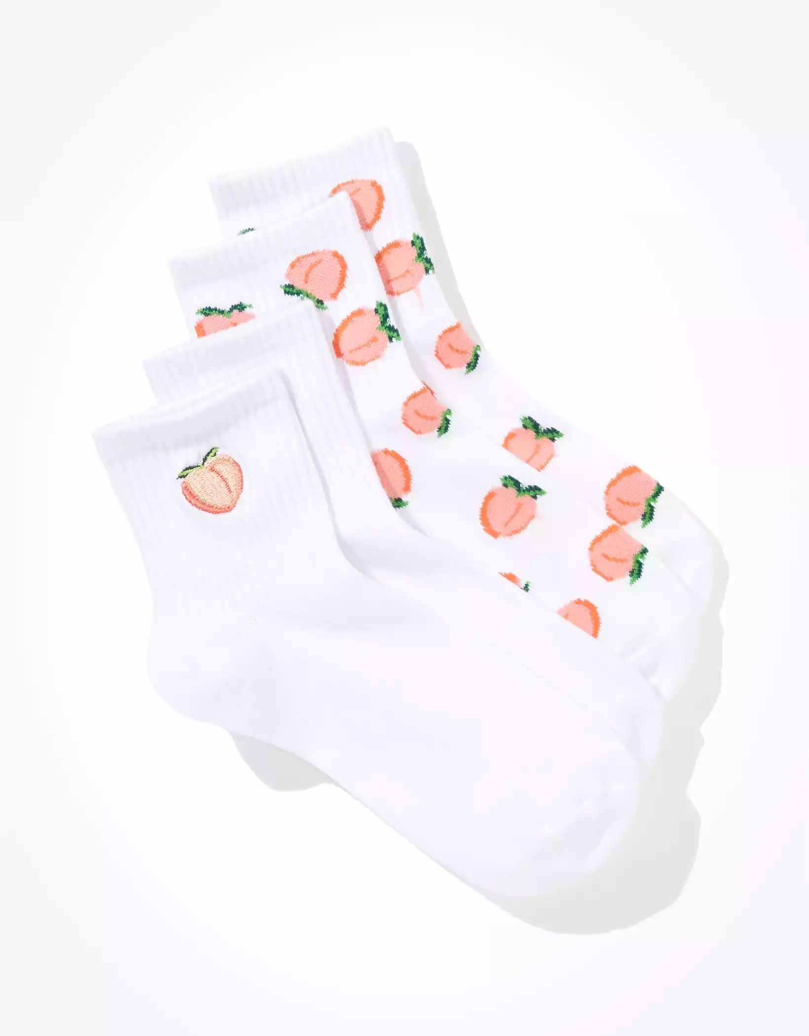 AE Peachy Boyfriend Sock 2-Pack | American Eagle Outfitters (US & CA)