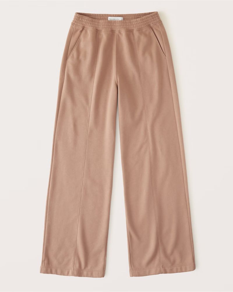 Wide Leg Sweatpants | Abercrombie & Fitch (US)