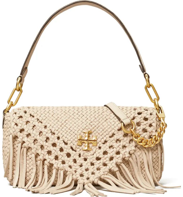 Small Kira Fringe Flap Leather Shoulder Bag | Nordstrom