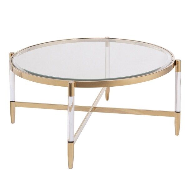 Silver Orchid Henderson Acrylic Cocktail Table | Bed Bath & Beyond