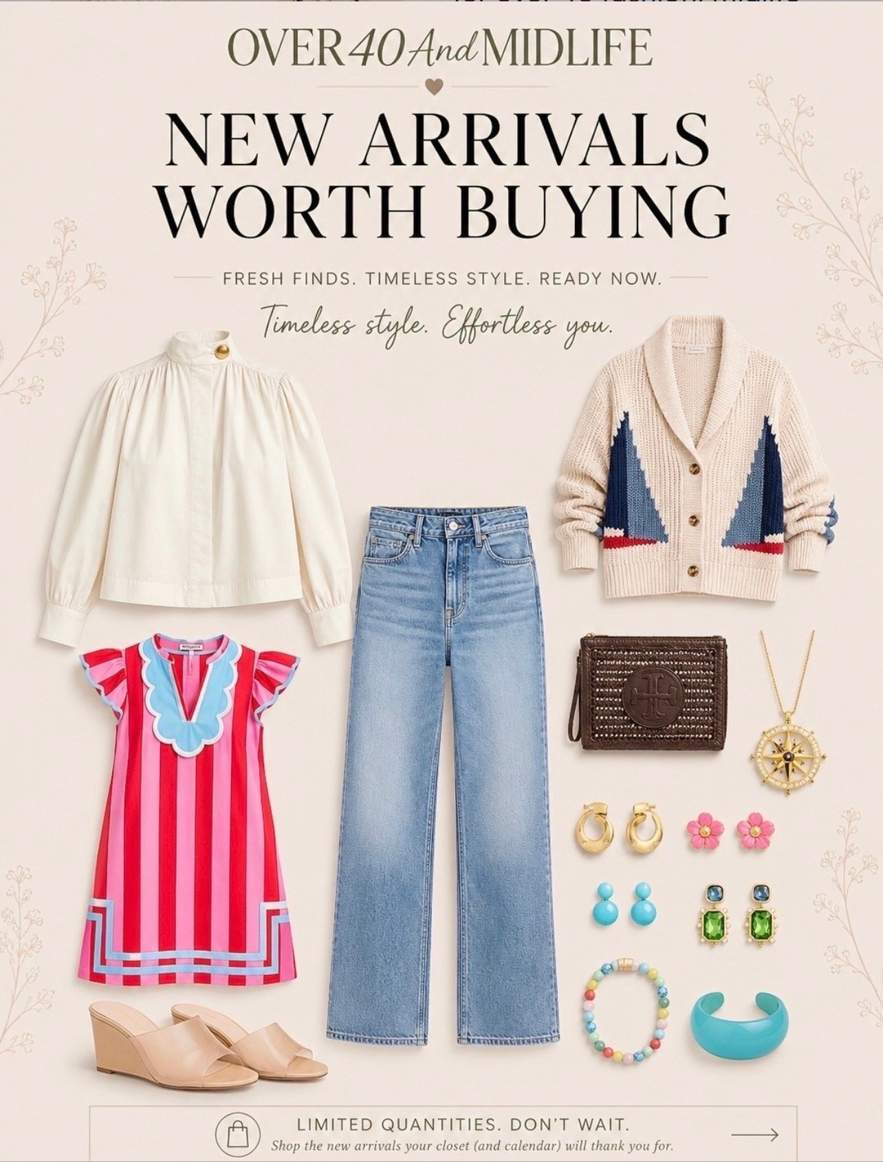 ✨Tap the bell, save and ❤️ for over 40 fashion, midlife style, midsize fashion and luxury looks for less. 

Summer new arrivals 

👑"Helping you look good, feel good!" - Lindsey Denver

#LTKOver40 #LTKMidsize #LTKPlusSize

Comment SHOP below to receive a DM with the link to this post on my LTK ⬇ https://liketk.it/6eMJv