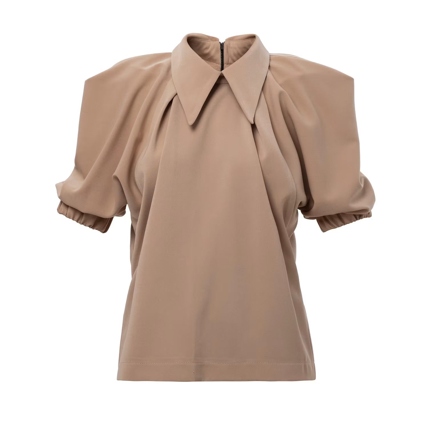 Designer Beige Blouse | Wolf & Badger (US)