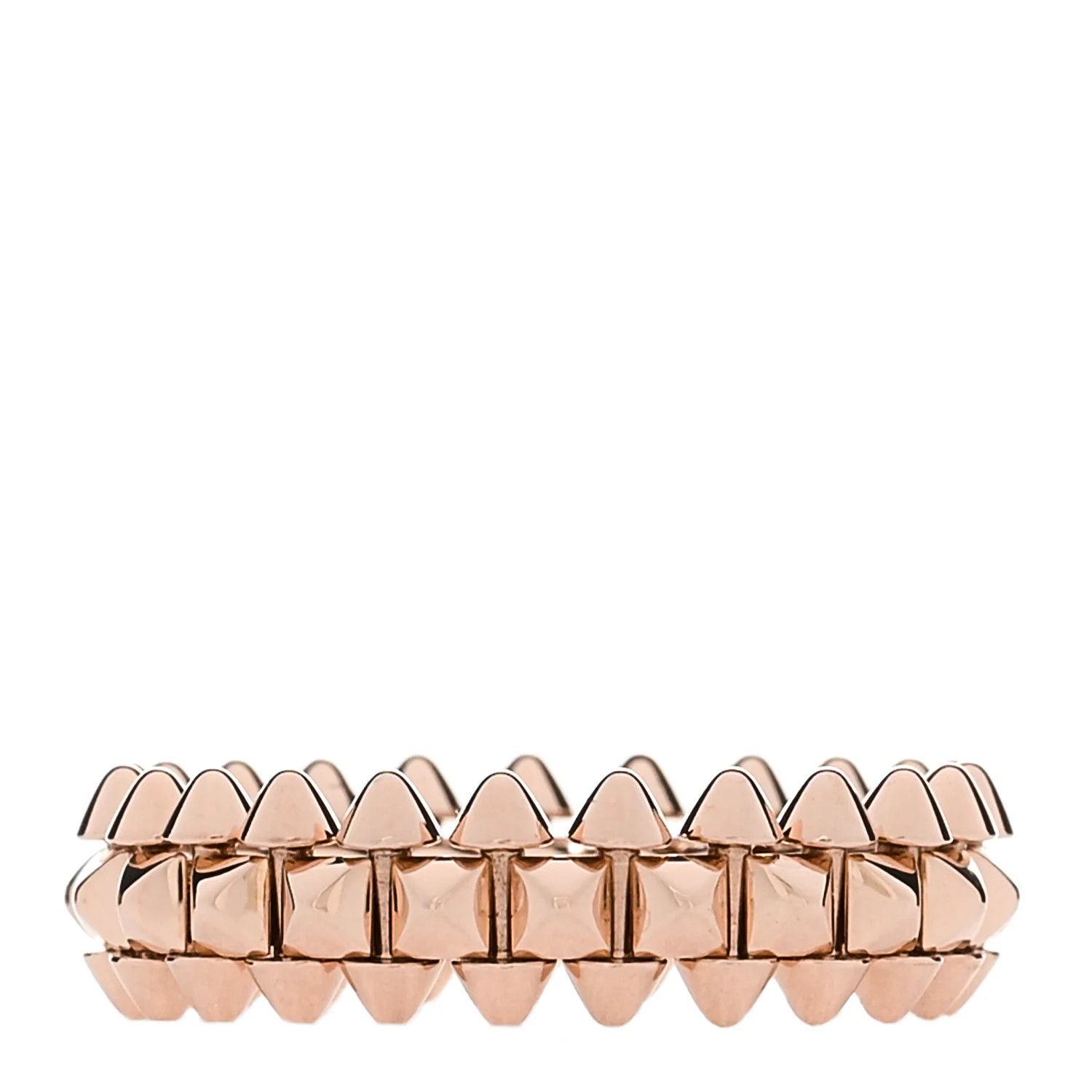 Cartier 18K Pink Gold SM Clash De Cartier Ring 55 7.25 1913862 | FASHIONPHILE (US)