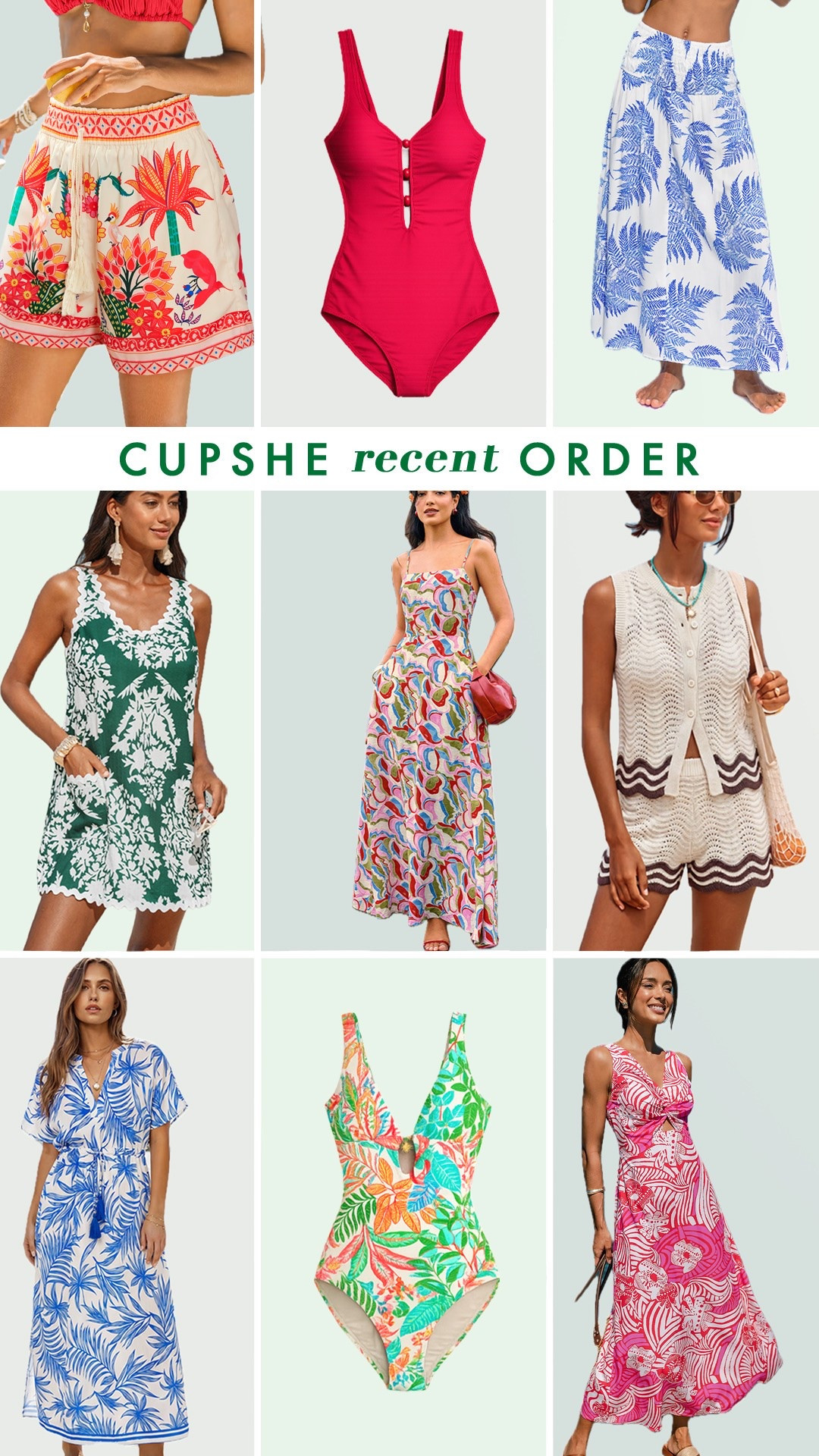 Cupshe Recent Order | Hi Sugarplum!

#LTKootd #LTKSeasonal #LTKOver40