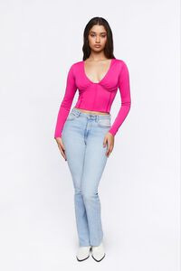 Plunging Bustier Crop Top | Forever 21 (US)